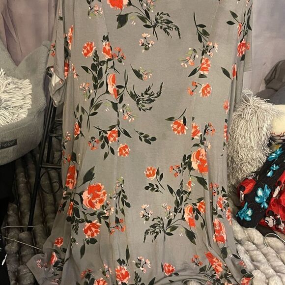 Torrid 3 soft knits button front short sleeve babydoll top shirt blouse - Picture 3 of 4